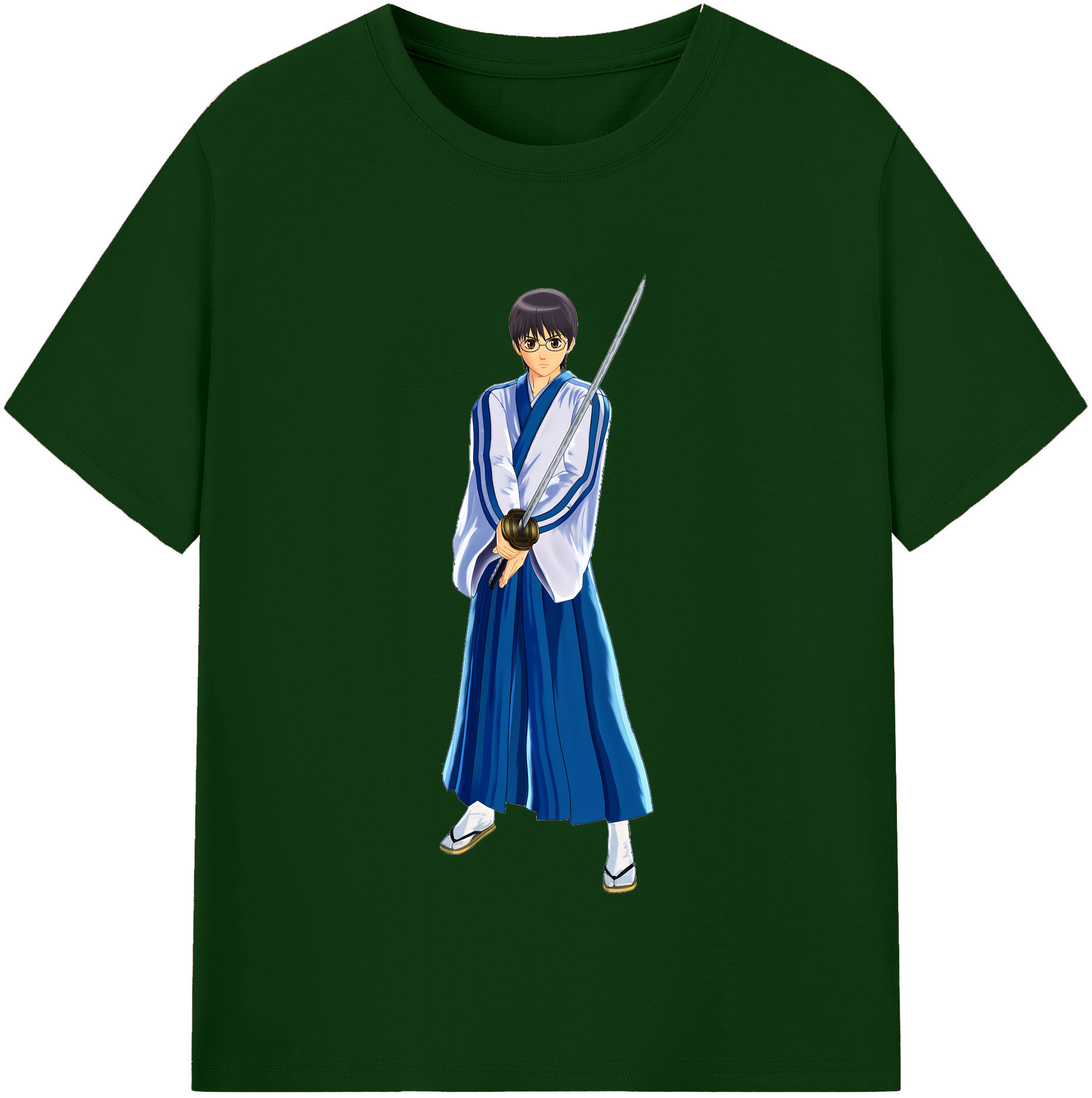 （画像用） ぎんたま 坂田銀時（さかたぎんとき） 神楽 志村新八（しむら しんぱち） GINTAMA Sakata Gintoki Kagura Shimura Shinpachi 綿100％半袖Tシャツ（フロントプリント）